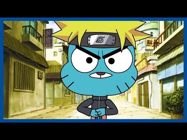 naruto referenced in the amazing world of gumball